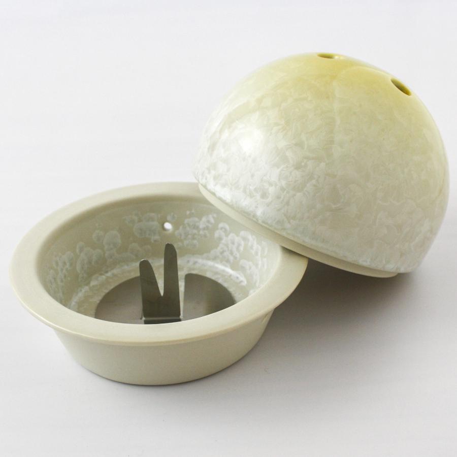 ＜＝K+＞蚊やり器　京ごおり　花結晶　黄