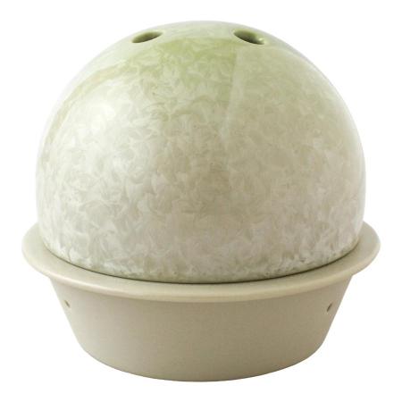 ＜＝K+＞蚊やり器　京ごおり　花結晶　緑