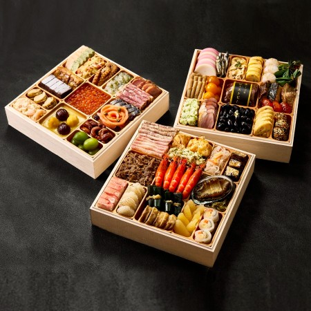 ＜ウェスティン都ホテル京都＞和洋おせち料理 三段重(冷蔵/5人前)【12月31日お届け】