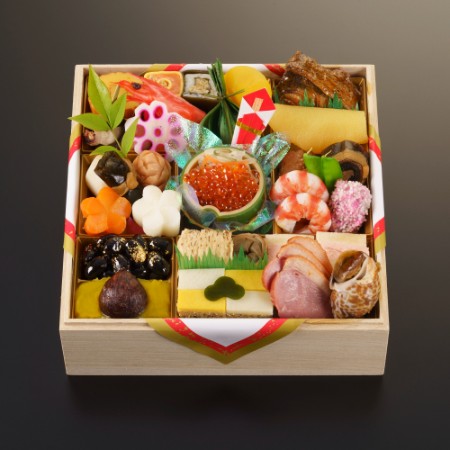 ＜京料理濱登久＞おせち一段重(冷蔵/2～3人前)【12月31日お届け】