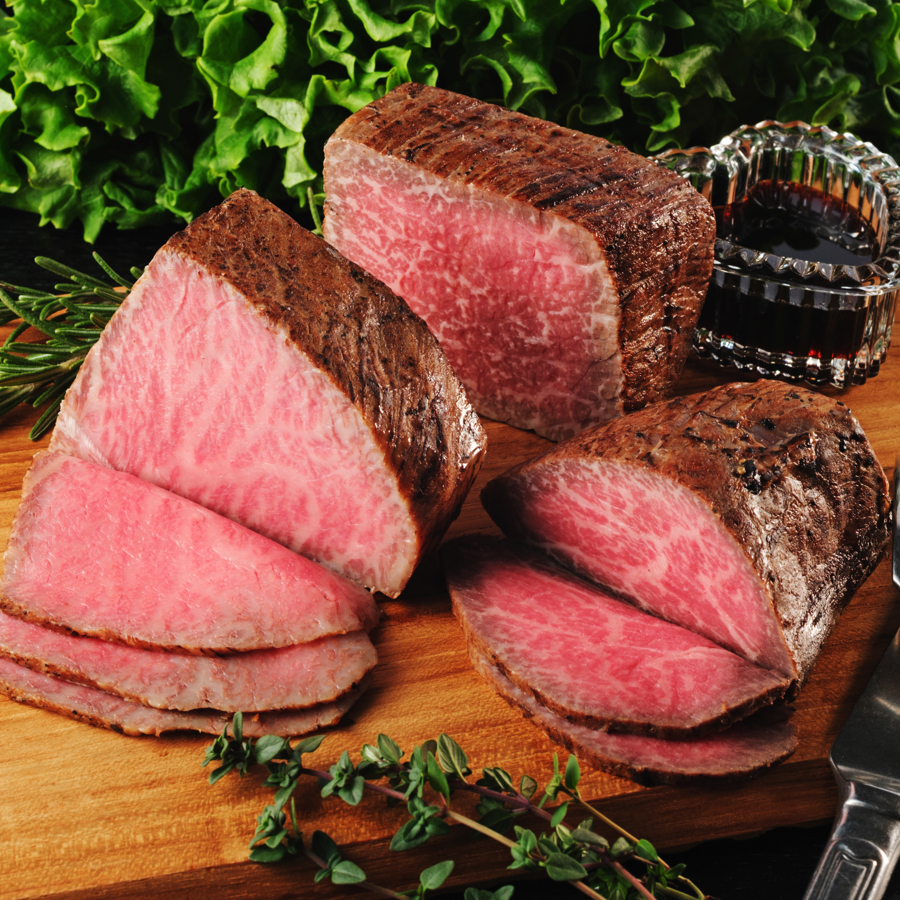 <踊るローストビーフ ともや>京都府産「黒毛和牛」ローストビーフ3種セット(ランプ・イチボ・モモ)各100g(計300g)