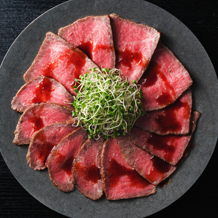 <踊るローストビーフ ともや>京都府産「黒毛和牛」ローストビーフ3種セット(ランプ・イチボ・モモ)各100g(計300g)