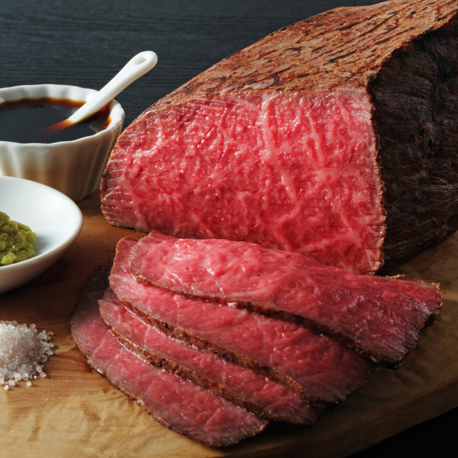 ＜踊るローストビーフ　ともや＞京都府産「黒毛和牛」ローストビーフ（モモ）350ｇ