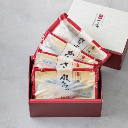 ＜京都一の傳＞『都』蔵みそ漬4切入　京都老舗の西京漬 [GG-14]