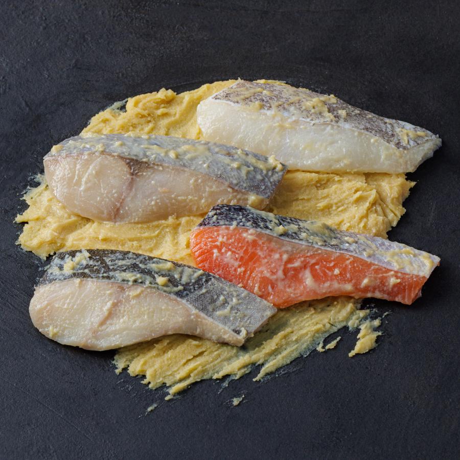 ＜京都一の傳＞『都』蔵みそ漬4切入　京都老舗の西京漬 [GG-14]