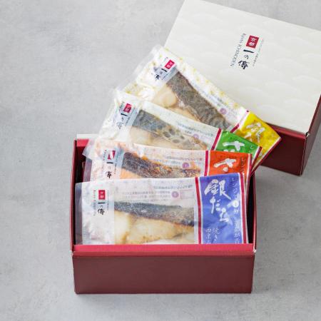 ＜京都一の傳＞『舞』焼き蔵みそ漬4切入　京都老舗の西京漬[TY-14]