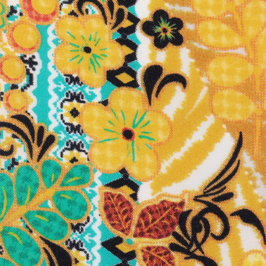 ＜MACOOL＞シルクスカーフITO yellow150