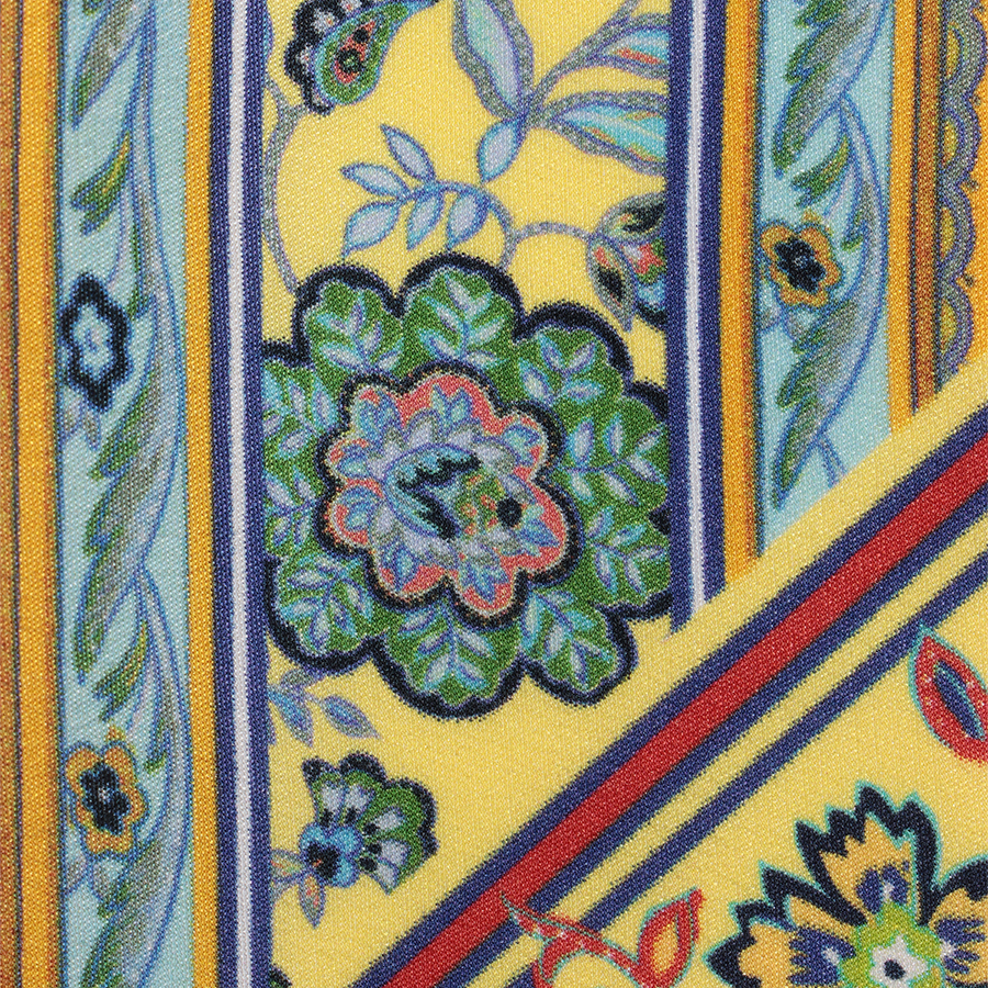 <MACOOL>シルクスカーフIVY blue65