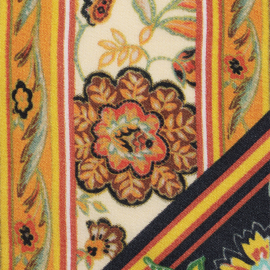 <MACOOL>シルクスカーフIVY green65