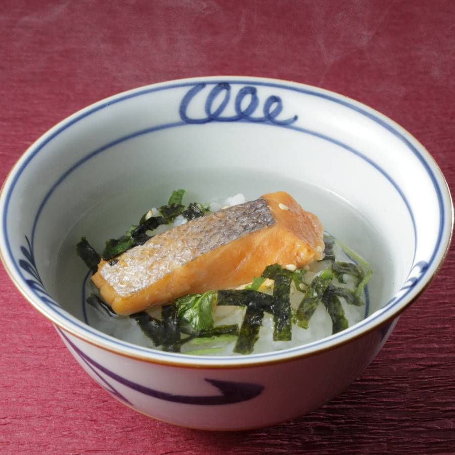 <京都吉兆>「贅沢茶漬 3種」(鮭・さざ波・鱧)各2人前(計6人前)