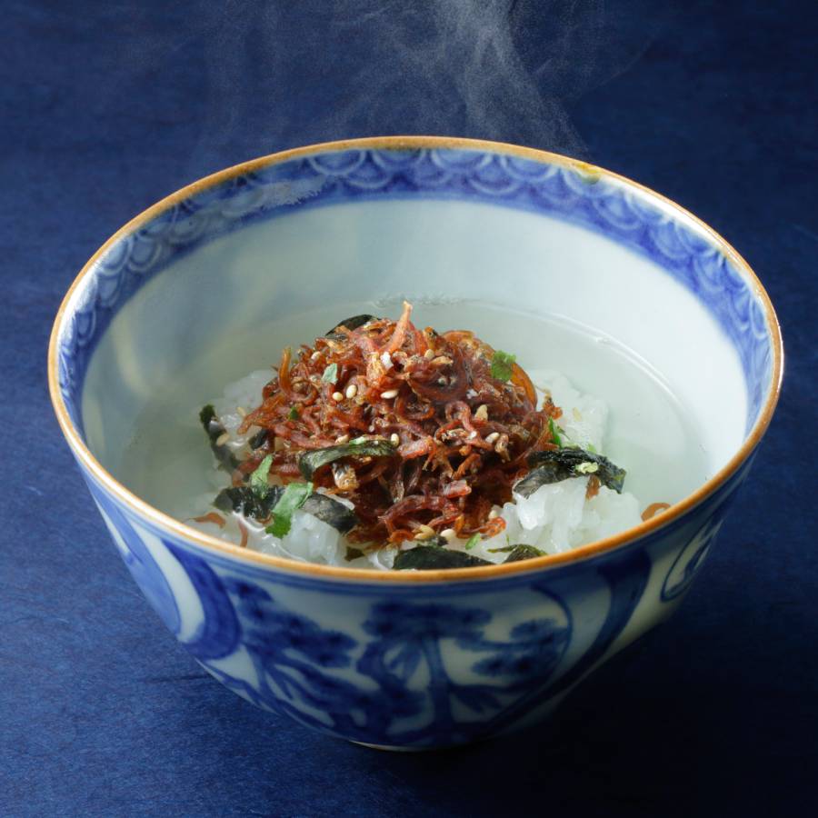 ＜京都吉兆＞「贅沢茶漬 ２種」（鮭・さざ波）各2人前（計4人前）