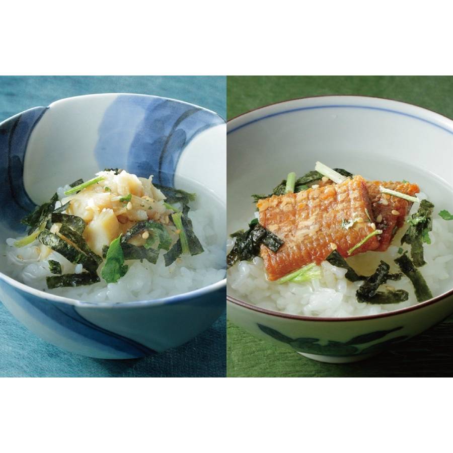 ＜京都吉兆＞「贅沢茶漬 ２種」（ふぐ・鱧）各2人前（計4人前）