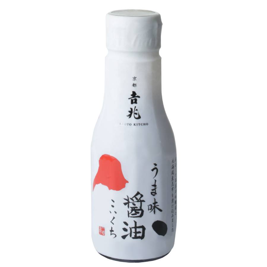 ＜京都吉兆＞「うま味醤油」3本入【6ヵ月定期便】