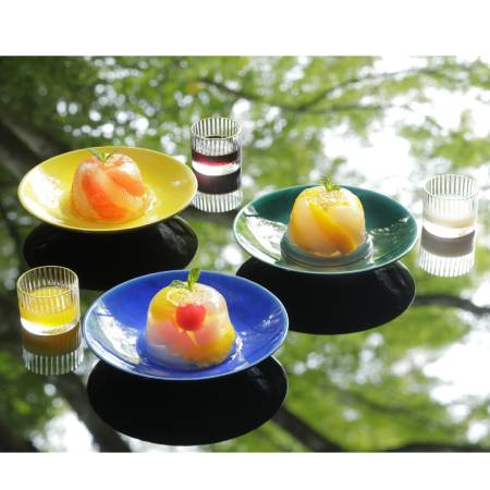 ＜京都吉兆＞「フルーツゼリー寄せ」 3個入