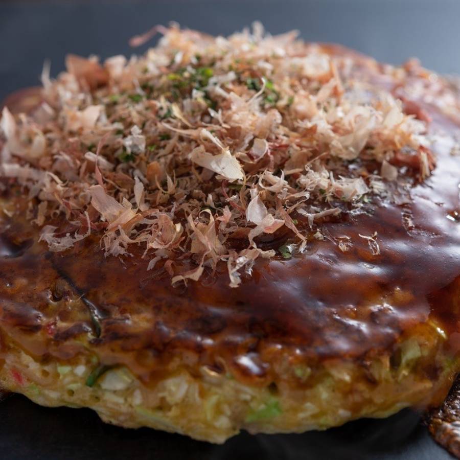 【簡単電子レンジ】＜京都 川端二条 夢屋＞”ふわふわ”「お好み焼き」 3枚