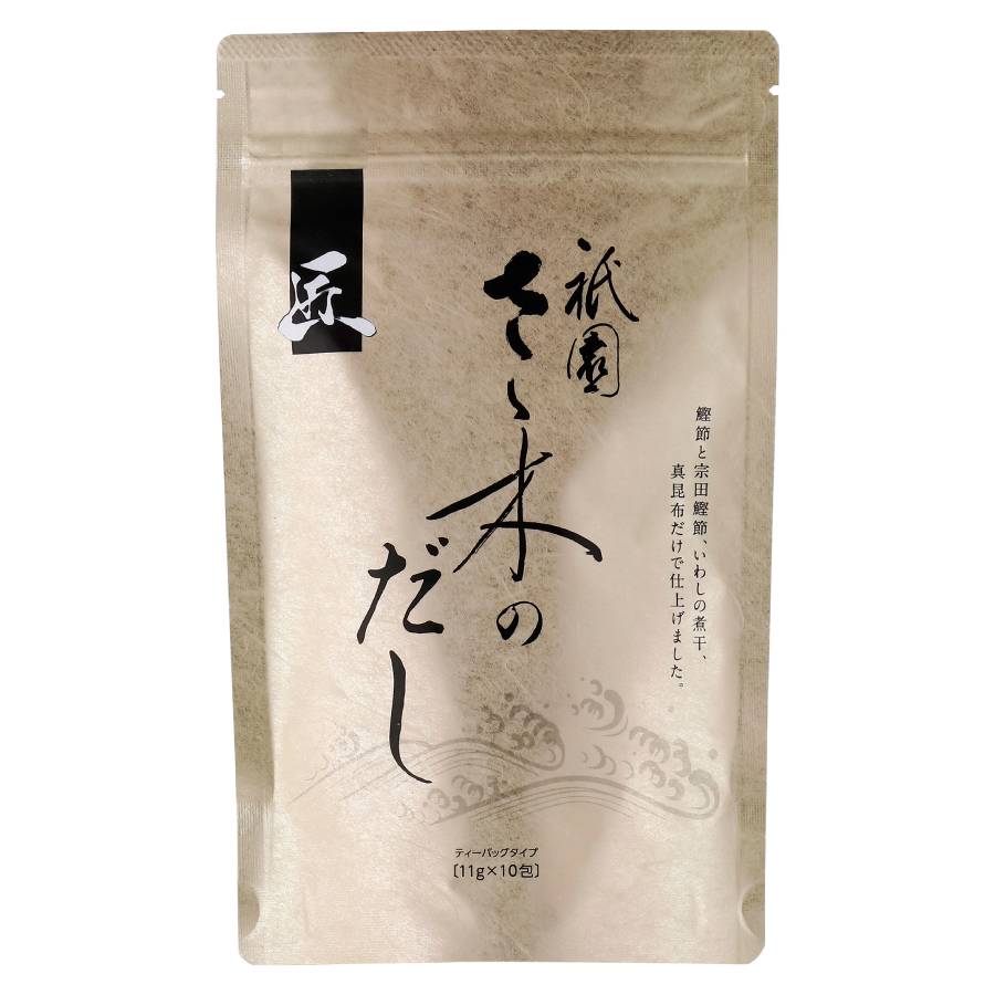 ＜祇園さゝ木＞だし　匠11g × １0包入【１２ヵ月定期便】