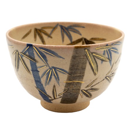 ＜北哉窯＞抹茶碗 御本手 竹