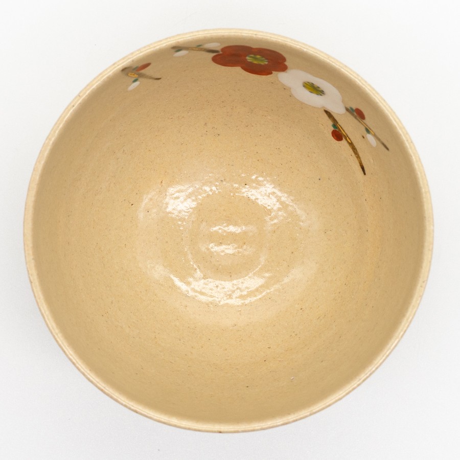 ＜北哉窯＞抹茶碗 御本手 梅