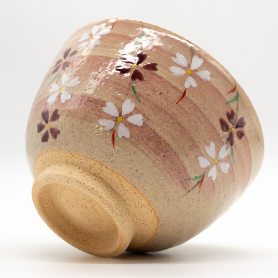 <北哉窯>抹茶碗 御本手 桜