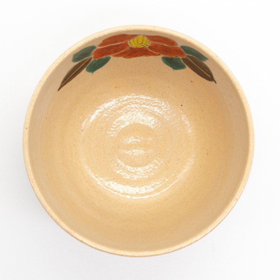 ＜北哉窯＞抹茶碗 御本手 椿