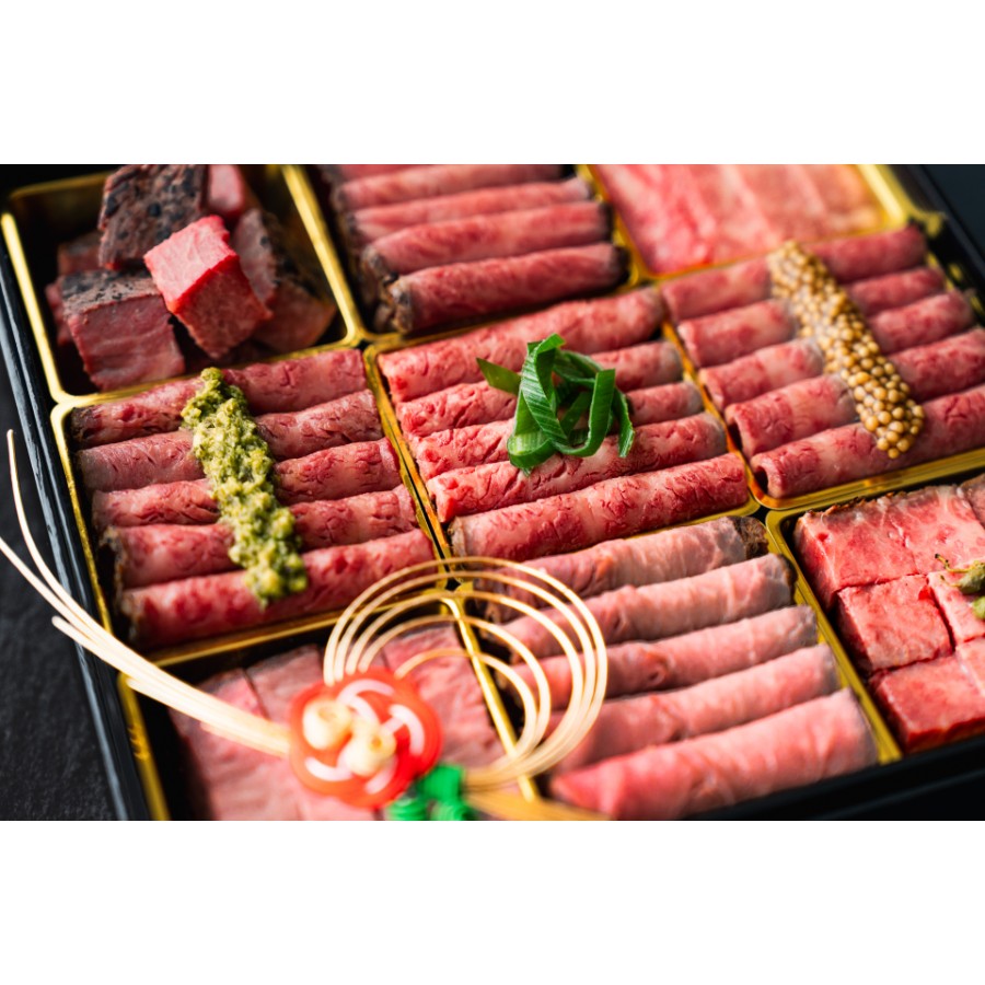 <踊るローストビーフともや>ローストビーフ専門店が作る「肉おせち」一段重4~5人前【12月31日お届け】