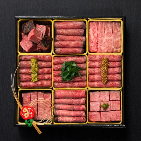 ＜踊るローストビーフともや＞ローストビーフ専門店が作る「肉おせち」一段重4～5人前【12月31日お届け】