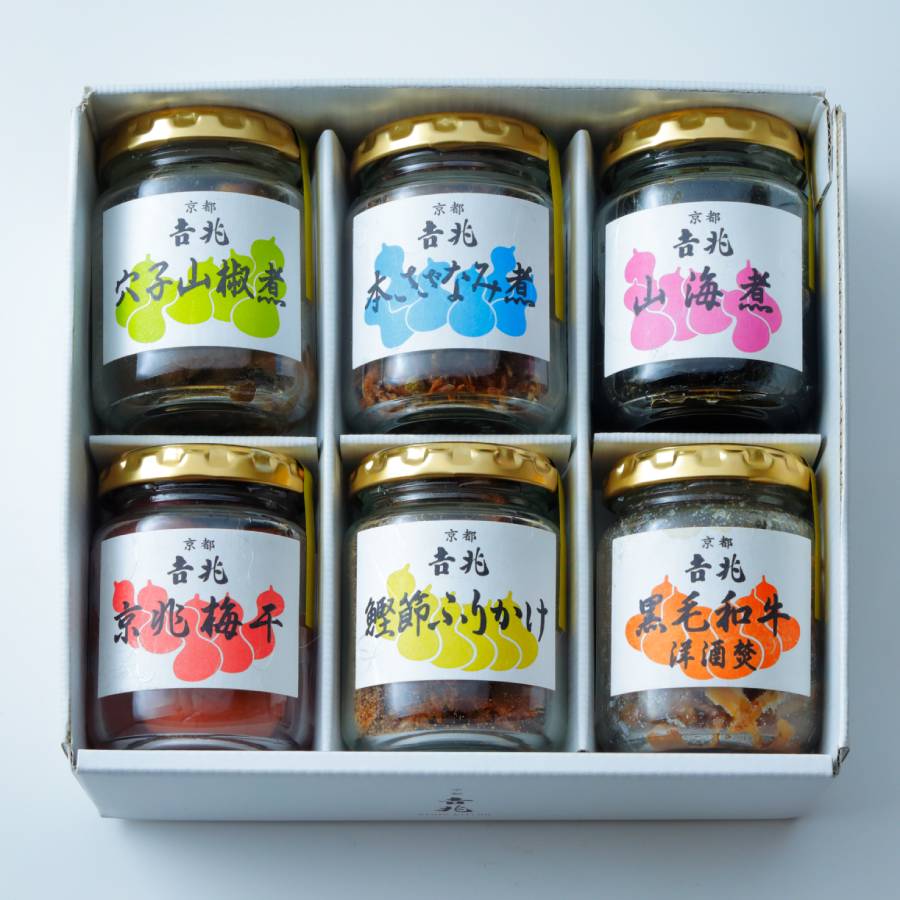 <京都吉兆>京都吉兆の味詰合せ(6種)各1個(計6個)