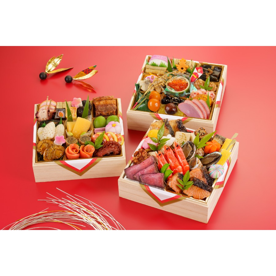 <京料理濱登久>おせち和三段重(冷蔵/4~5人前)【12月31日お届け】