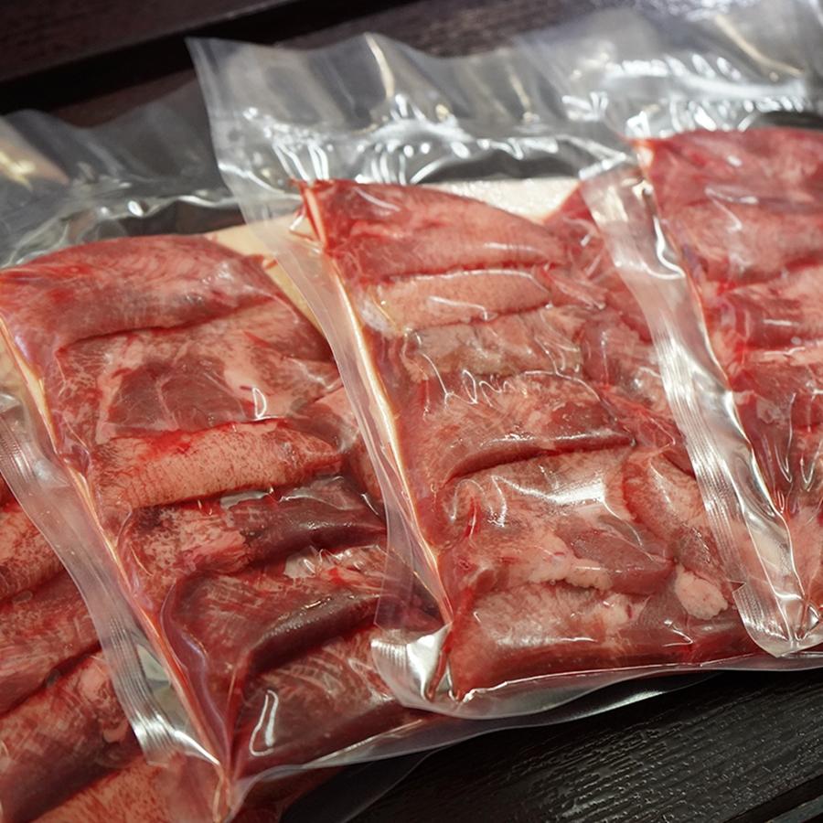 ＜幸福亭＞「霜降り牛タン」厚切り（タン元）塩だれ100gx10（計1kg）