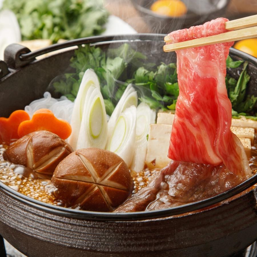 ＜幸福亭＞「国産黒毛和牛」赤身すき焼き・しゃぶしゃぶ用（ウデ・カタ）400gx3（計1.2kg）