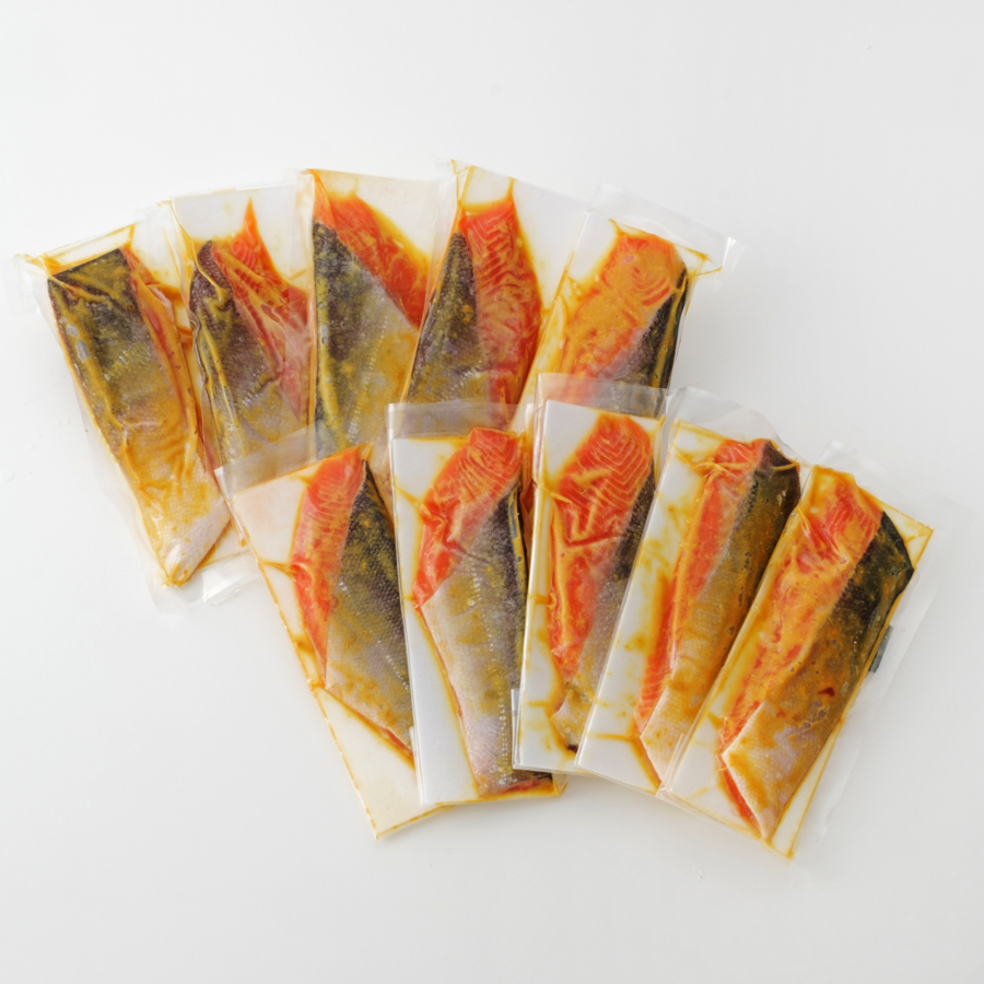 ＜ENDEAVOR＞「銀鮭」味噌漬（個包装）10切