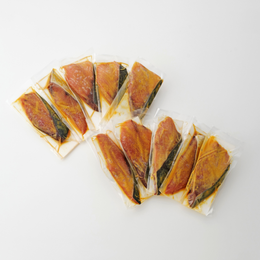 ＜ENDEAVOR＞天然「ブリ」味噌漬（個包装）10切