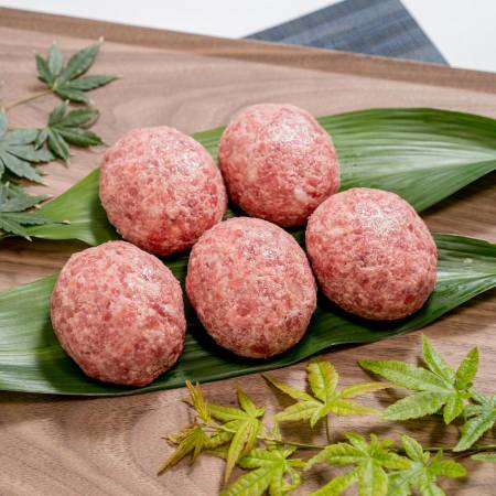 ＜ABCフーズサービス＞「牛タン」ハンバーグ130gx5（計650g）