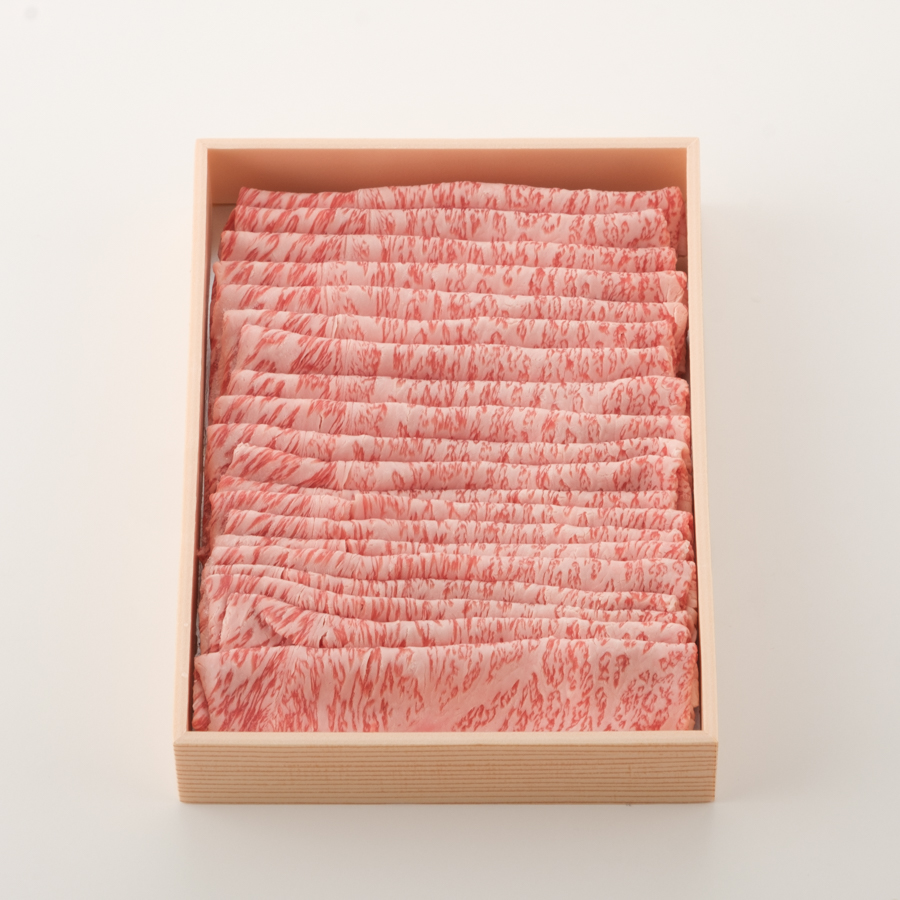 亀岡牛肉特選すき焼き・しゃぶしゃぶ用（ロース）500g
