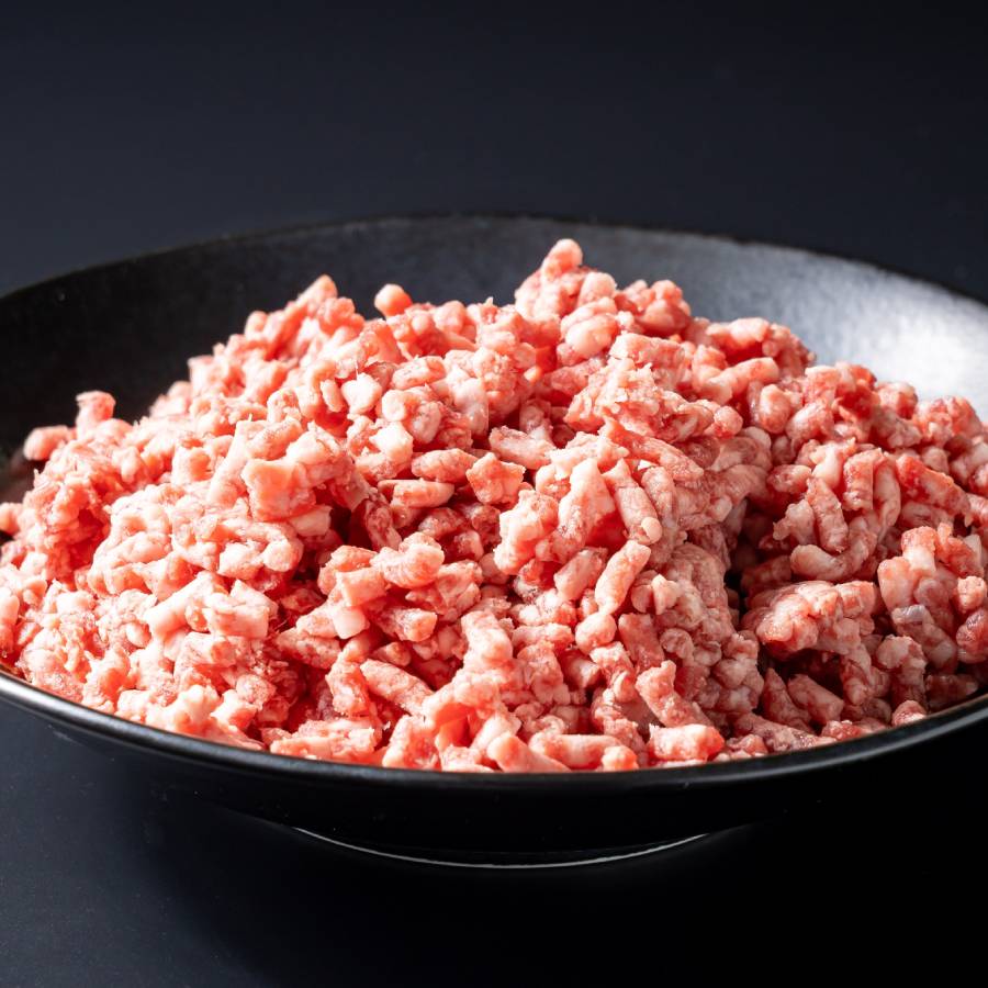 <京都丹波牧場>”長期肥育”黒毛和牛「平井牛」A5ランクミンチ 250g×2(計500g)