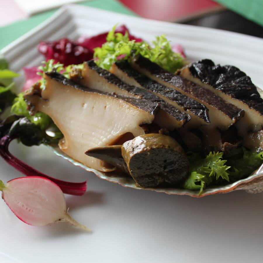 ＜天の酒喰食房＞「京丹後産」蒸し煮鮑　1個