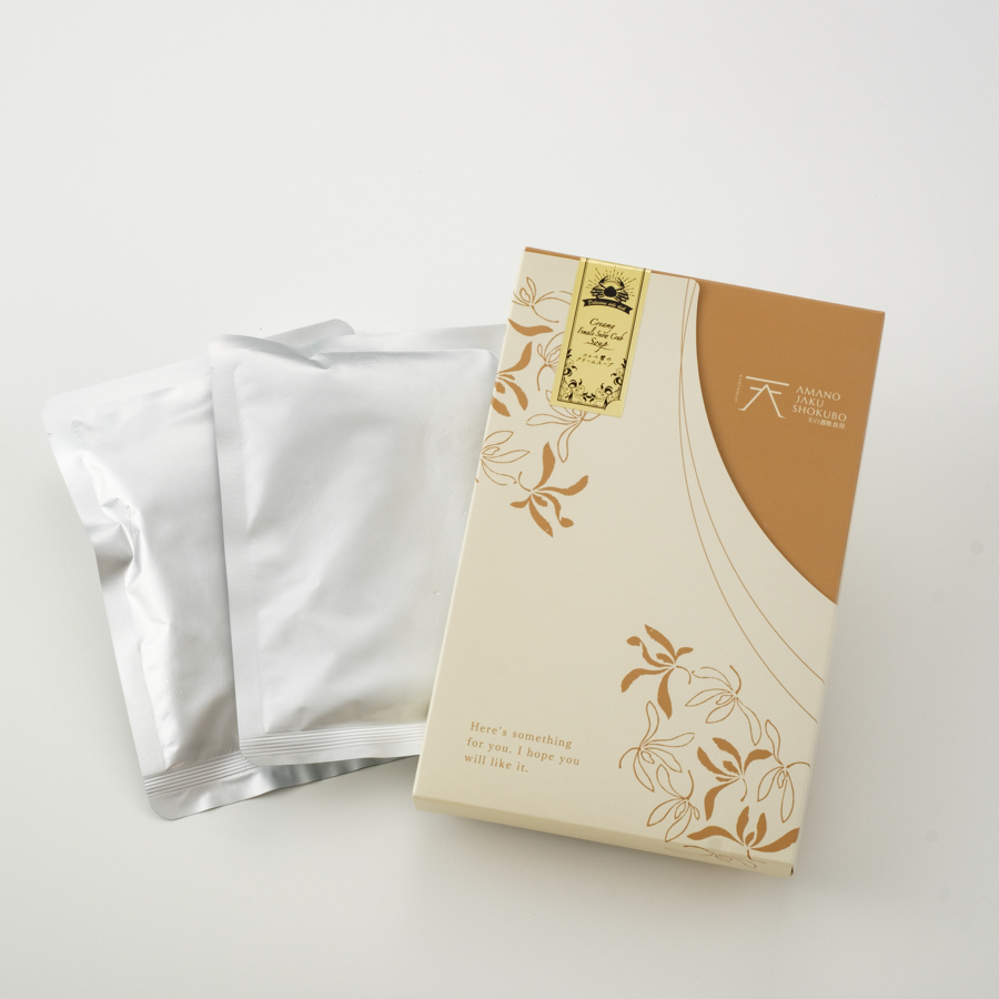 ＜天の酒喰食房＞「せいこ蟹」クリームスープ150g×4（計600g）