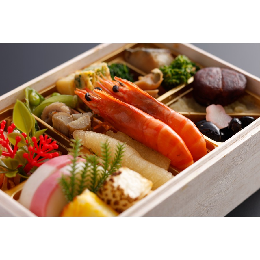 ＜小谷常＞まるごと松葉がに「ミニおせち」【伽羅沙】1～2人前【12月30日お届け】