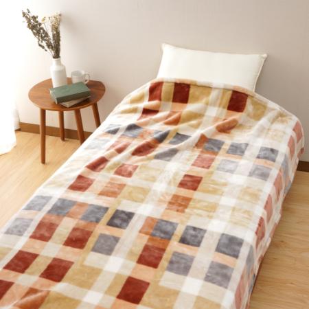 ＜DAKS/ダックス＞アニバーサーリー　アクリルマイヤー毛布　ベージュ