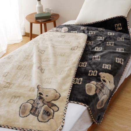 ＜DAKS/ダックス＞Bear　アクリルハーフケット　ブラック