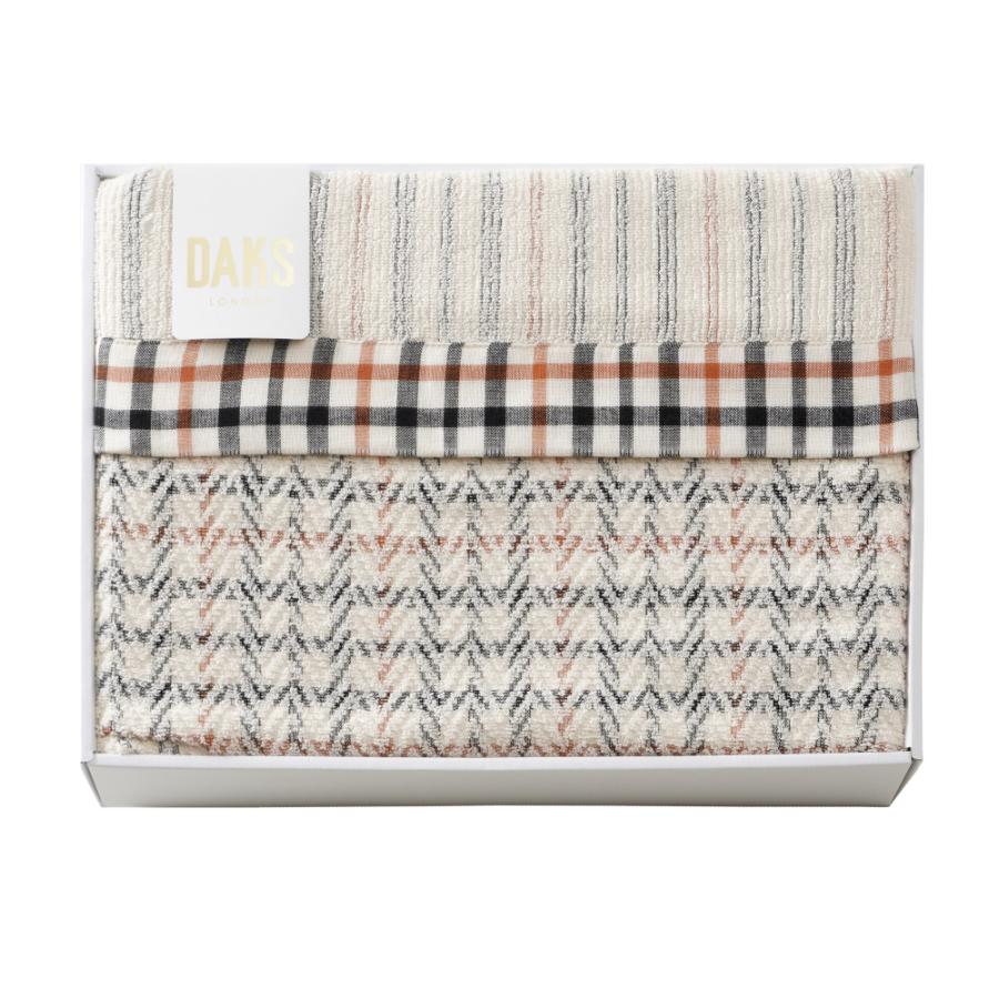 <DAKS/ダックス>ハウスチェック タオルケット(化粧箱入り)