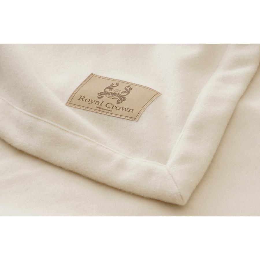 <Dear Japan/ディアジャパン>ピュアカシミヤ毛布 ホワイト