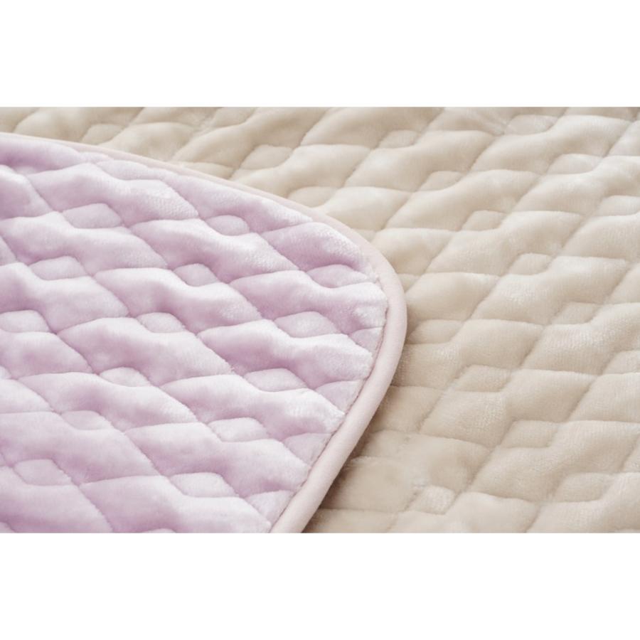 <Dear Japan/ディアジャパン>吸湿・発熱レーヨン混敷きパッド ピンク