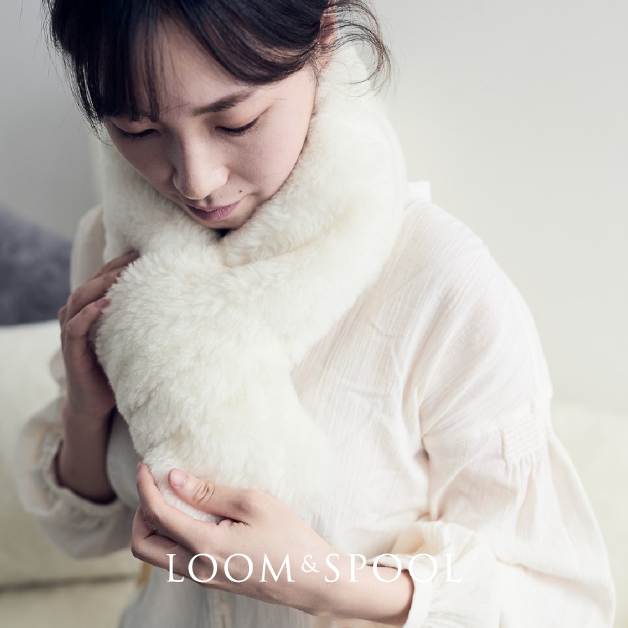 <LOOM&SPOOL>SRN3あずきマフラー