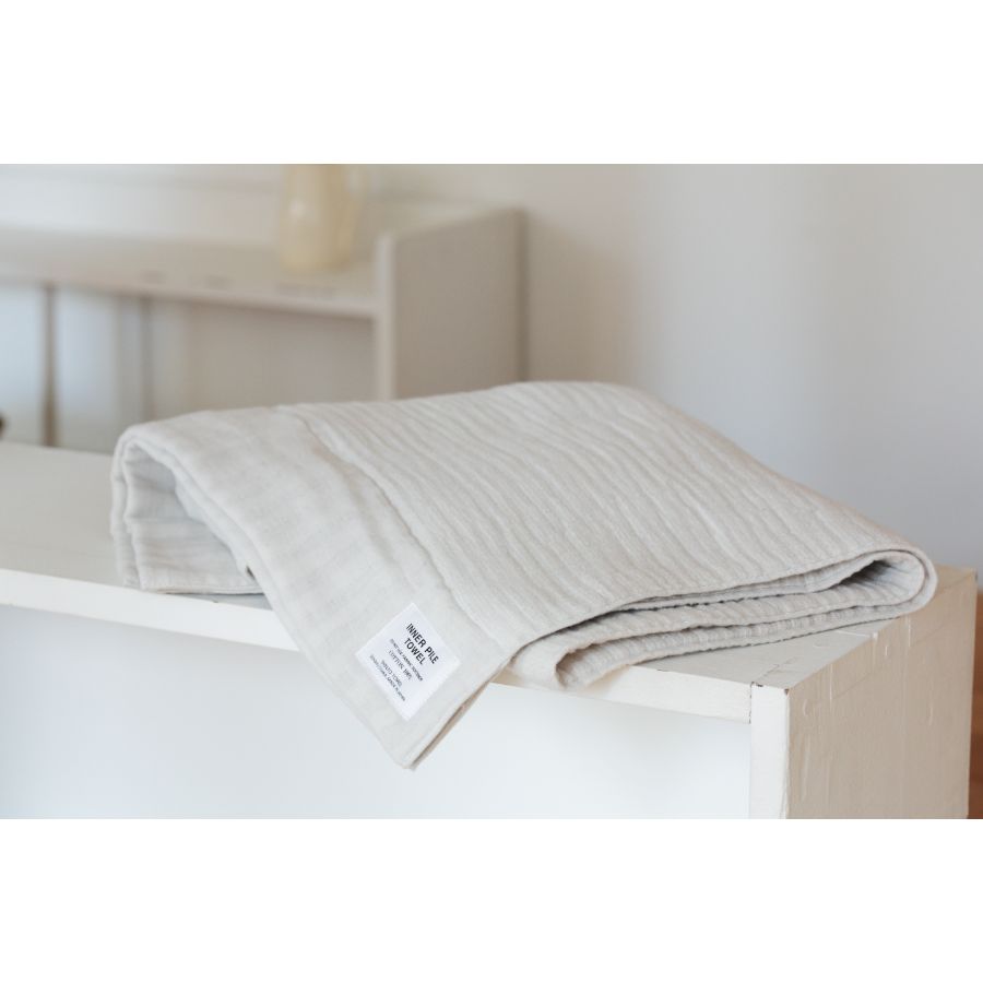 ＜SHINTO TOWEL＞INNER PILE   バスタオル   Ivory MST0022