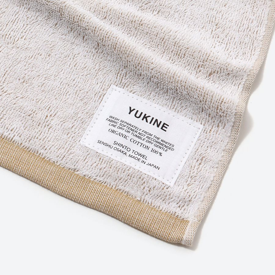 ＜SHINTO TOWEL＞YUKINE   バスマット・フェイスタオル   ki　セット MST0042