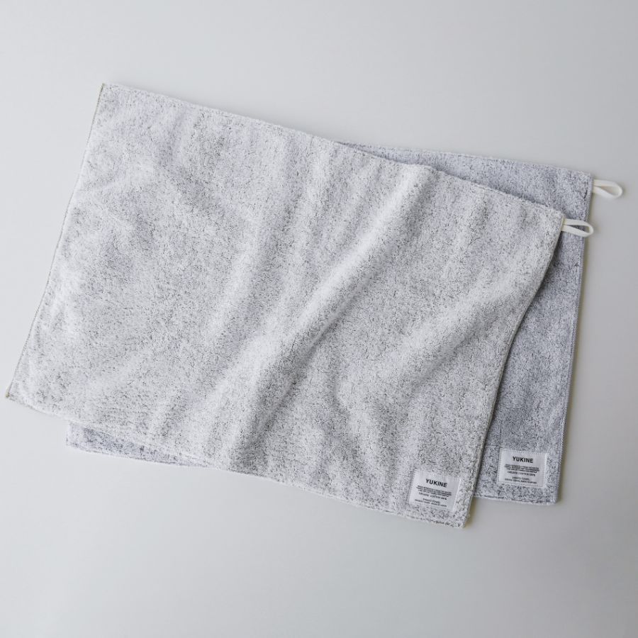 ＜SHINTO TOWEL＞YUKINE   バスマット・フェイスタオル　hai　セット MST0044