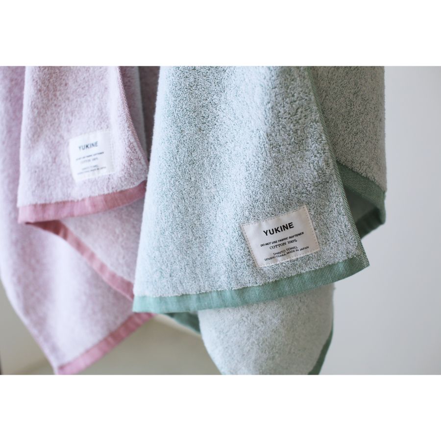 ＜SHINTO TOWEL＞YUKINE   バスタオル   midori　2枚セット MST0053