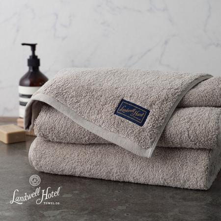 ＜Shinko Towel＞Landwell Hotel 　バスタオル2枚（全４色）