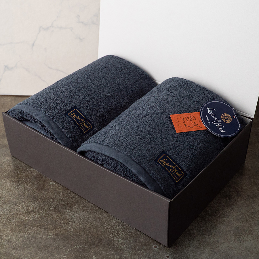 ＜Shinko Towel＞Landwell Hotel 　バスタオル2枚（全４色）